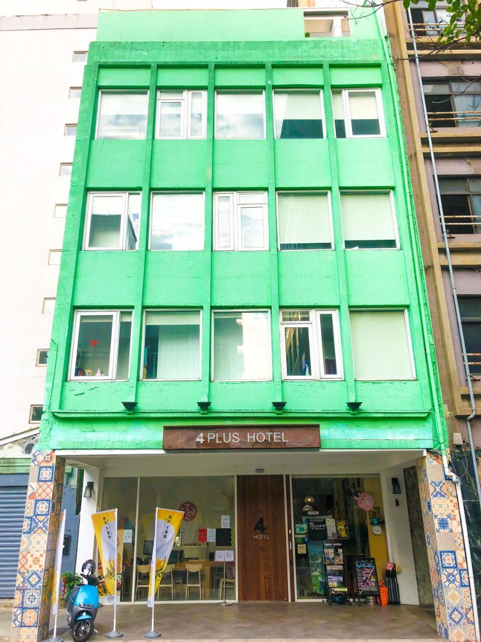 4Plus Hostel Taipei Exteriör bild